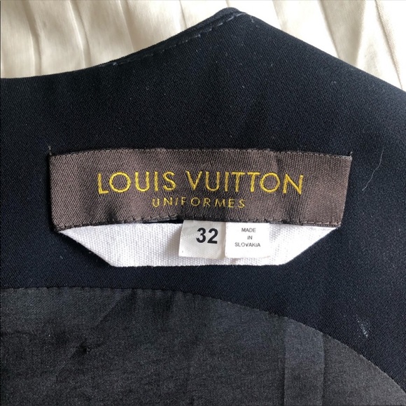 Louis Vuitton Uniform Fit and Flare Navy Dress - Picture 4 of 10